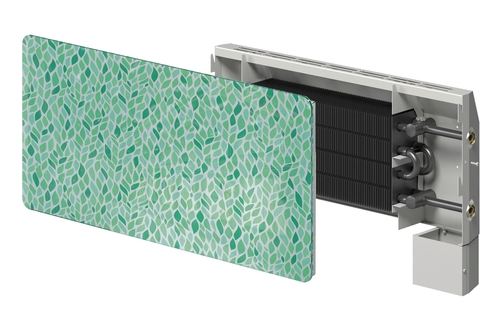 Дизайн-конвектор Varmann GlassKon GLKHWO 80.180.720, подключение боковое